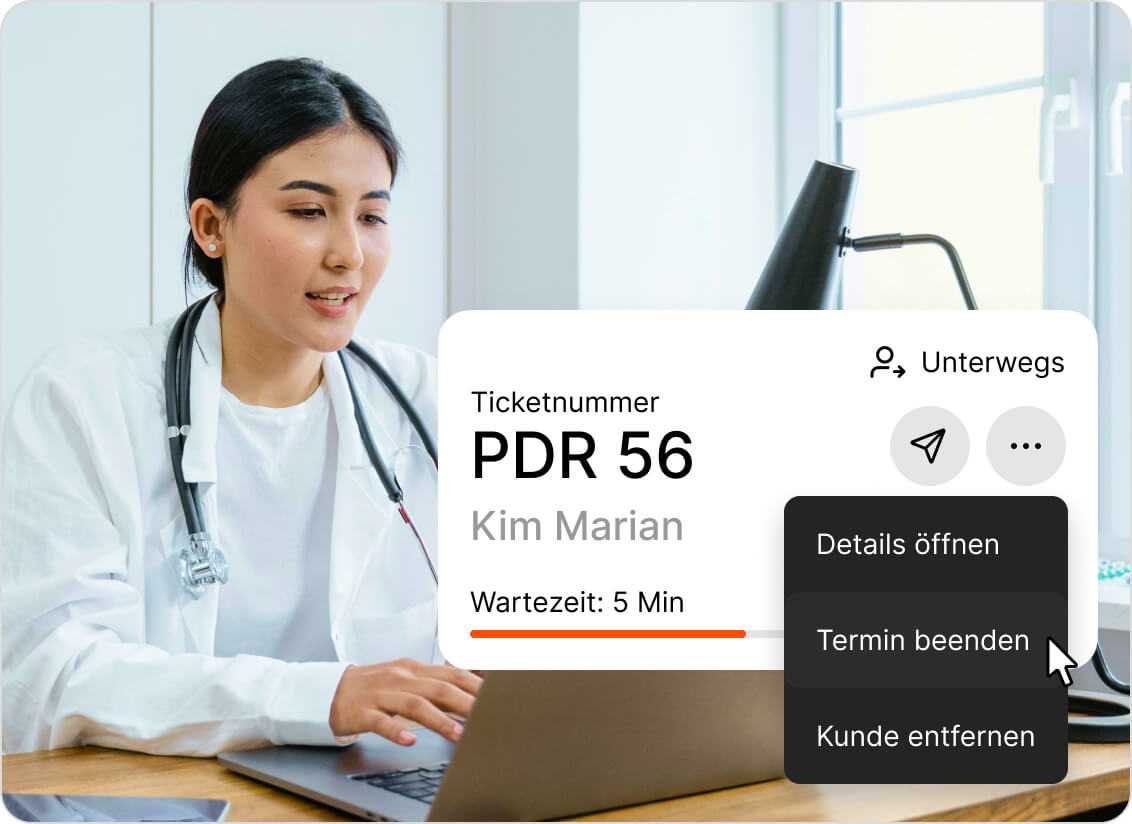 Warteliste effizient mit wenigen Klicks verwalten